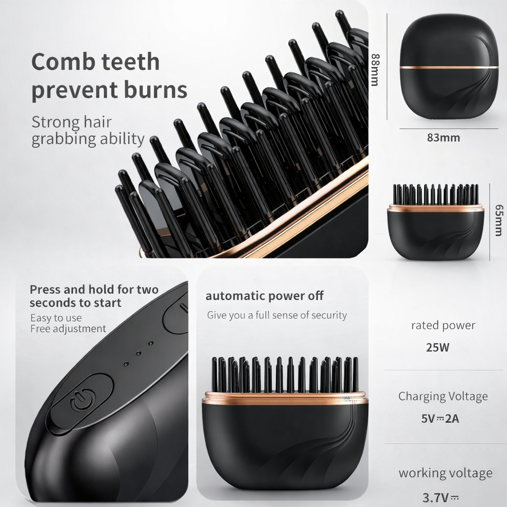 Cordless Mini Hair Straightener